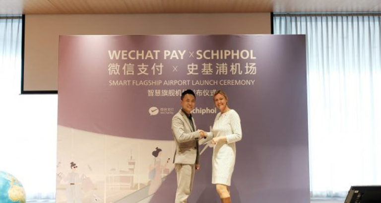 Bandara Schiphol Sandang Predikat WeChat Pay Smart Airport