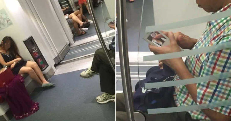 Ketangkap Basah! Pria Paruh Baya Kedapatan Foto Penumpang Wanita yang Tengah Tertidur di MRT