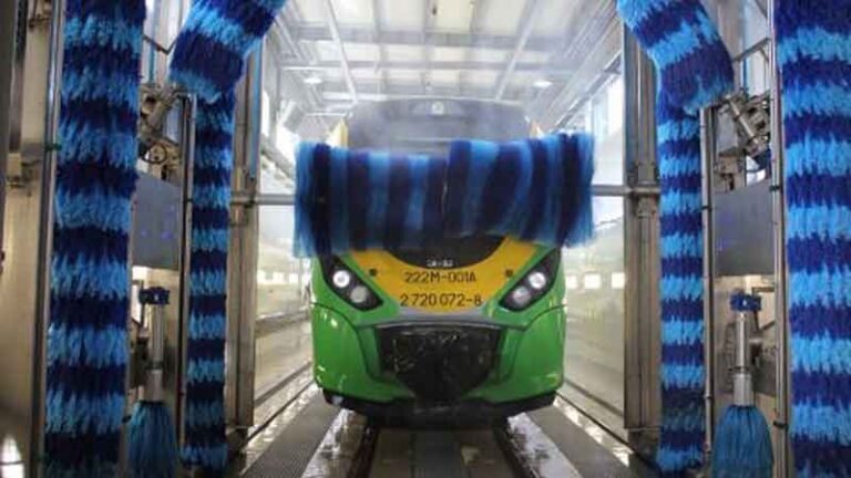 Polandia Punya Fasilitas Pencucian Kereta dengan Tenaga Surya