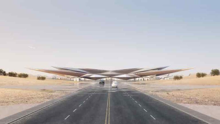 Arab Saudi Pamer Desain Bandara Baru Mirip Fatamorgana di Tengah Padang Pasir