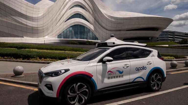 Lampaui AS, Cina Mulai Operasikan Taksi Otonom Level Tertinggi, Apollo RoboTaxi