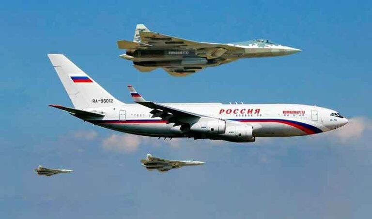 Intip Ilyushin Il-96 Air Force One Rusia, Punya Sistem Pertahanan Anti Rudal dan Kursi Lontar