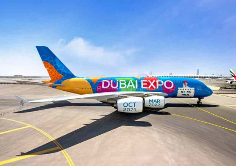 Keren, 43 Unit Airbus A380 Emirates Pakai Livery Dubai Expo 2020, Tiga di Antaranya Warna-warni