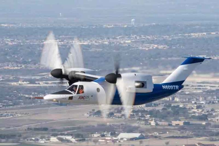 Hari Ini, 21 Tahun Lalu, Pesawat Tilt-Rotor Sipil Pertama di Dunia AW609 Terbang Perdana