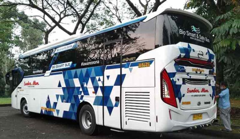 Tangkal Covid-19, PO Sumber Alam Punya Bus dengan HEPA Filter dan Ultraviolet