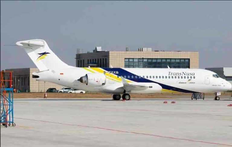 35 Persen Saham Dikuasai Perusahaan Cina, Jadi Alasan TransNusa Gunakan Pesawat Cina ARJ21?