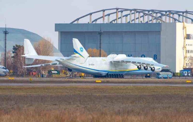 Bandara Hostomel, Saksi Bisu Kehancuran Pesawat Angkut Terbesar Antonov An-225 Mryia