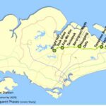 Cross Island Line Map