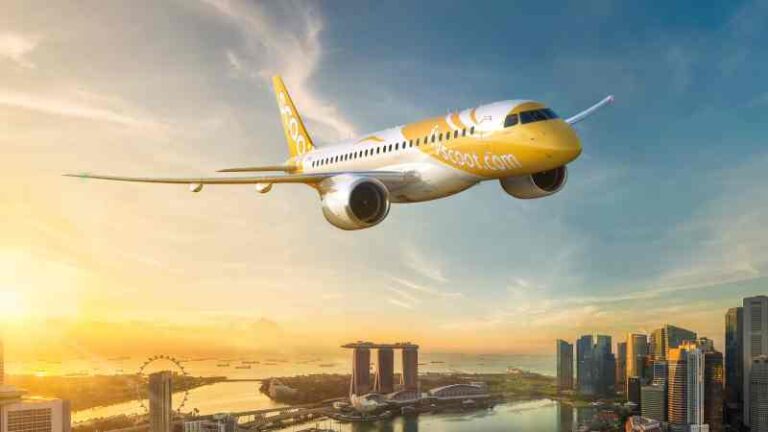 Tekan Biaya Operasional Maskapai, Embraer dan Scoot Tandatangani “Embraer Collaborative Inventory Planning”