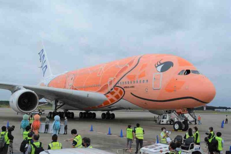 Mulai 20 Oktober, Airbus A380 “Orange Turtle” ANA Layani Rute Narita-Honolulu