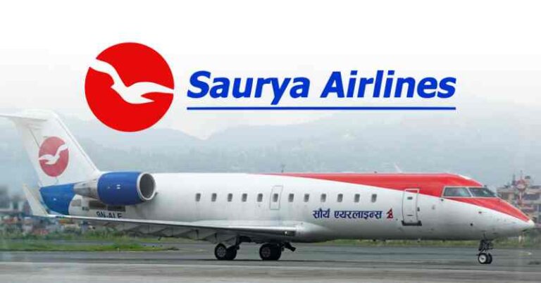Terdengar Mirip, di Indonesia ada Surya Airways Maka di Nepal ada Saurya Airways