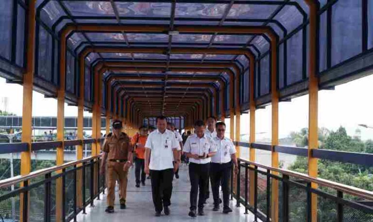 Skybridge Bojonggede Resmi Beroperasi, Pintu Selatan Stasiun Bojonggede Ditutup