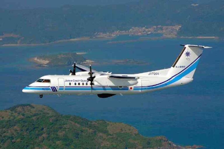 Bombardier DHC-8-300 (Dash 8-300) Japan Coast Guard – Profil Pesawat Intai Multirole yang Nahas Ditabrak A350 JAL516