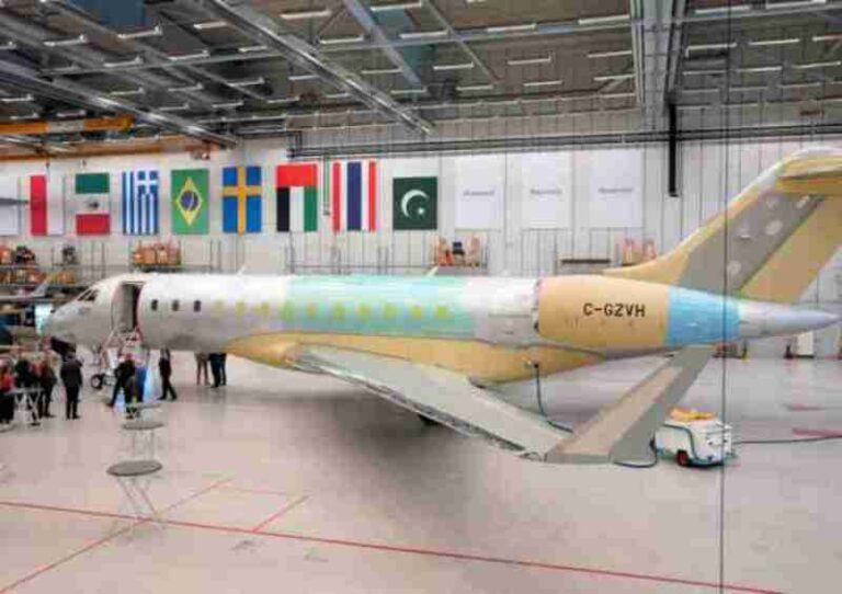 Saab Swedia Ubah Pesawat Jet Bisnis Bombardier Global 6000 Jadi AEW&C