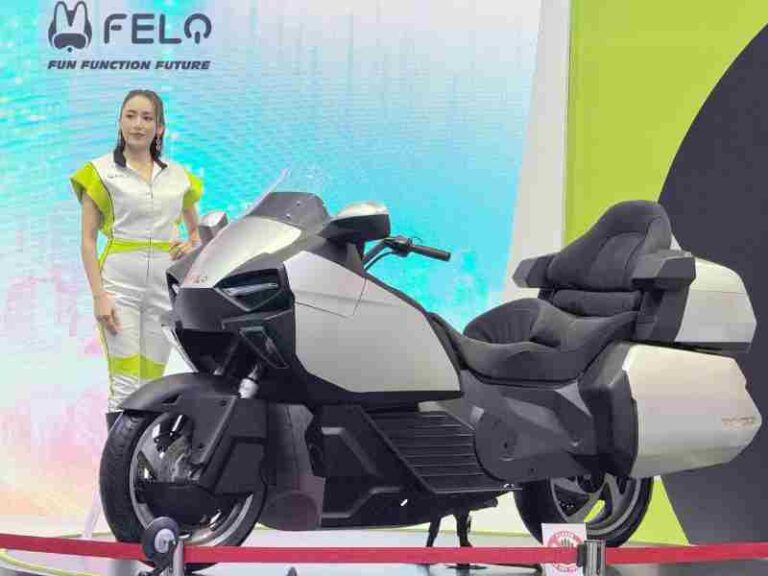 Felo TOOZ – Sepeda Motor (Moge) Listrik Terbesar di Dunia, Sekali Charge Bisa Tempuh 720 Kilometer