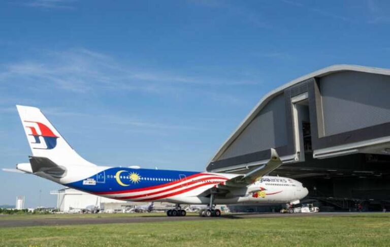 Unit Pertama Airbus A330neo Malaysia Airlines Telah Menyelesaikan Tahap Pengecatan