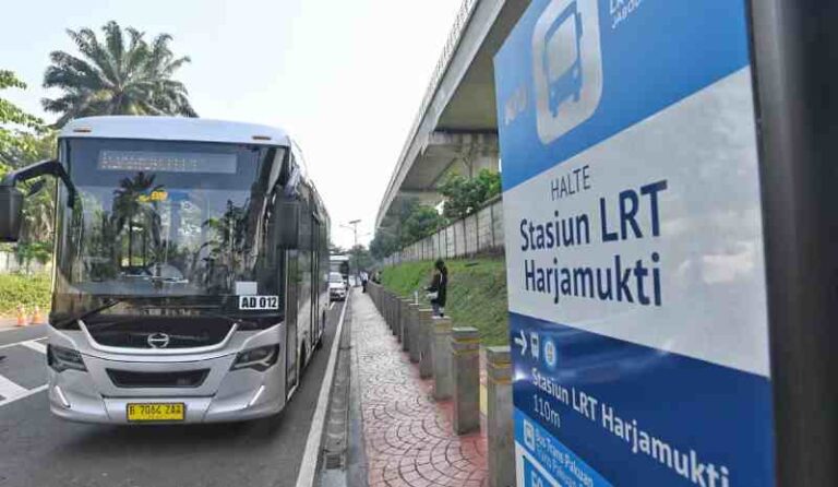 Nikmati BISKITA Trans Depok di Stasiun LRT Harjamukti, Gratis Selama Enam Bulan Pertama