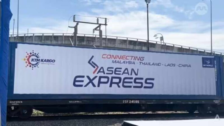 Kereta Kargo ASEAN Express Sukses Hubungkan Malaysia, Thailand, Laos dan Cina, Biaya Logistik Turun 30 Persen