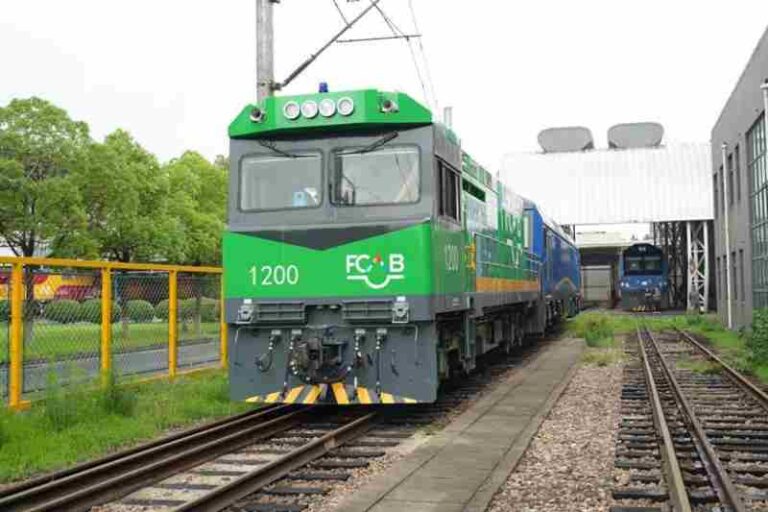 CRRC Qishuya Kirim Lokomotif Bertenaga Hidrogen ‘Ramah Lingkungan’ ke Chili