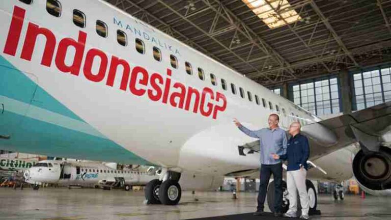 Jadi Official Airline MotoGP Mandalika 2024, Garuda Indonesia Siapkan 8 Ribu Kursi Penerbangan