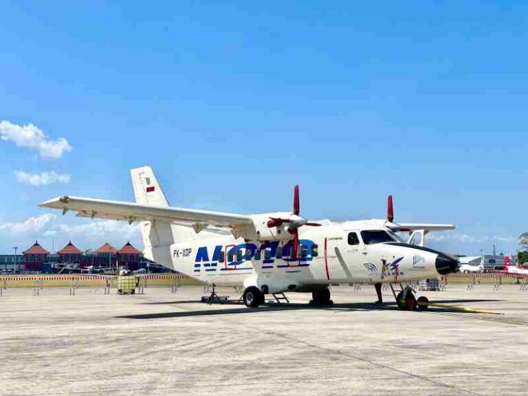 Demo Statis, PT DI Pamerkan Pesawat N219 di Bali Airshow 2024