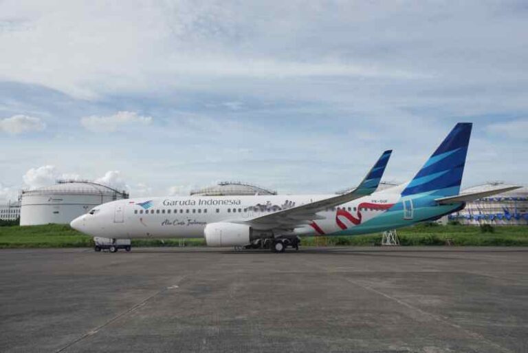 Perkuat Kapasitas Peak Season Nataru 2024/2025, Garuda Indonesia Tambah Unit Boeing 737-800NG dari Yordania