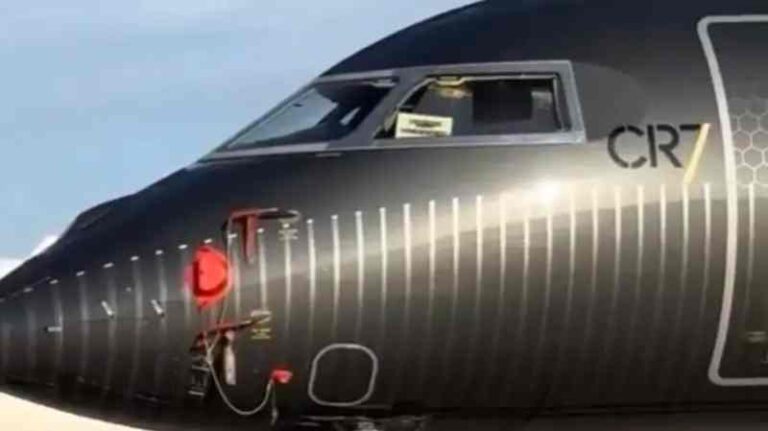 Cristiano Ronaldo Pamerkan Jet Pribadi Baru Senilai US$73 Juta