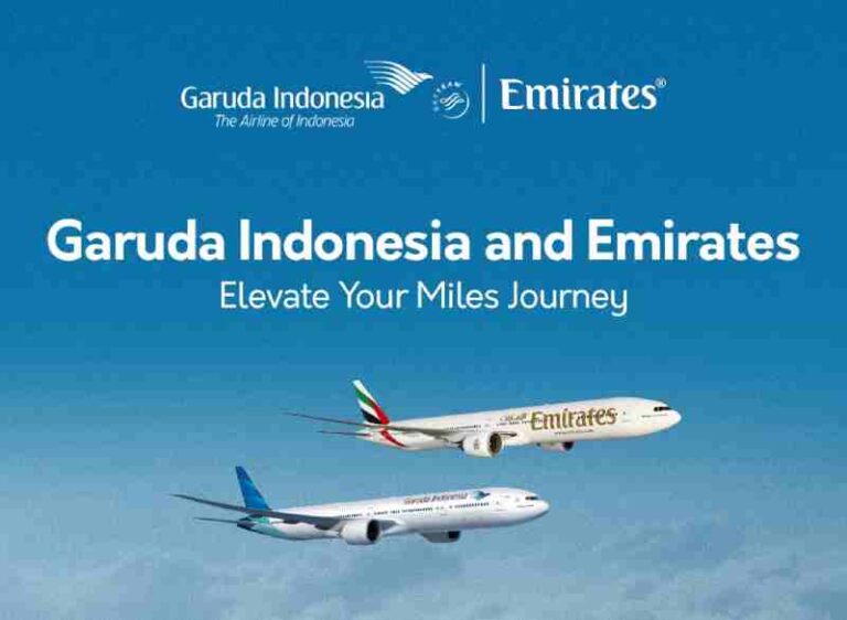 Member GarudaMiles dan Emirates Skywards Kini Bisa Gunakan ‘Miles’ di Ratusan Destinasi dalam Jaringan Gabungan