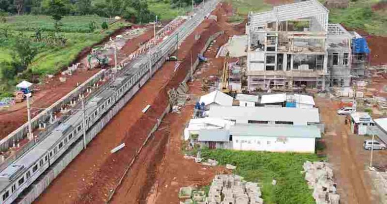 Intip Terkini Stasiun Jatake yang Termegah di Jalur Rangkasbitung