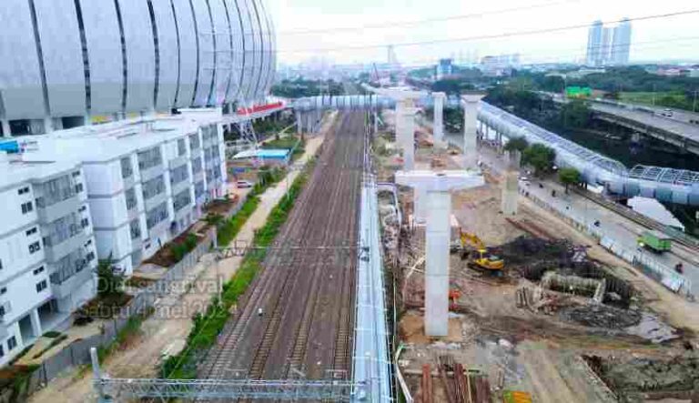 Stasiun JIS Ditargetkan Rampung Bulan Mei 2026, Akses ke Stadion jadi Lebih Mudah