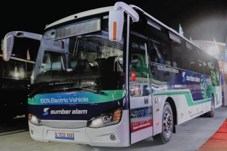 ‘Lancar Jaya’, Perjalanan Bus Listrik PO Sumber Alam Uji Cobanya Diperpanjang Hingga 31 Oktober 2025