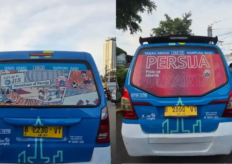Transjakarta Branding Persija di 30 Armada Bus
