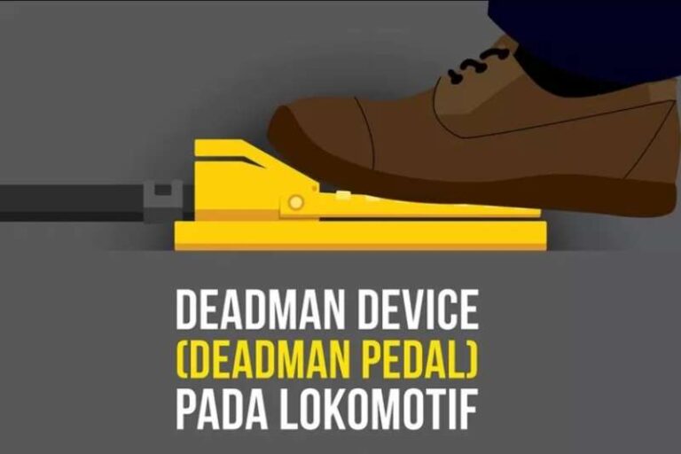 ‘Obat’ Anti Ngantuk Untuk Masinis, “Deadman Pedal” Bisa Selamatkan Perjalanan Kereta Api