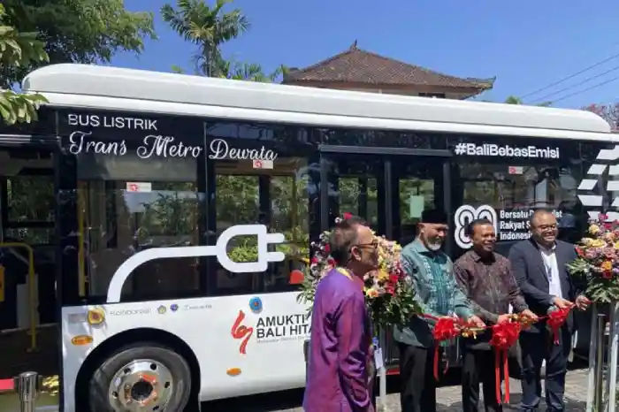 Dishub Bali Uji Coba Bus Listrik Sebagai Armada Trans Metro Dewata