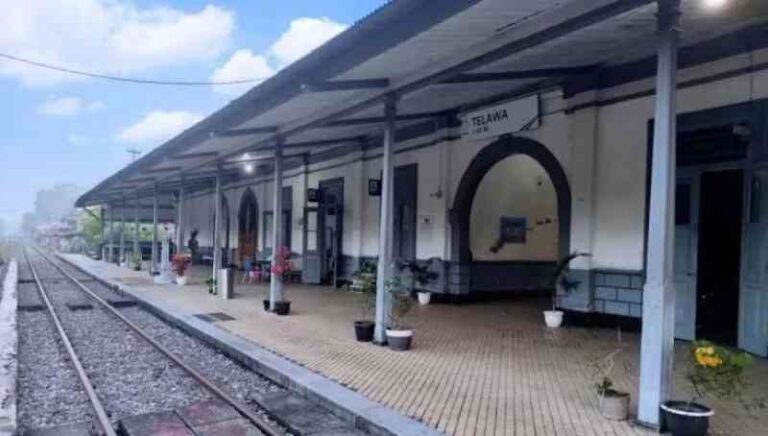 Sejarah Singkat Stasiun Telawa yang Berusia Lebih dari Satu Abad