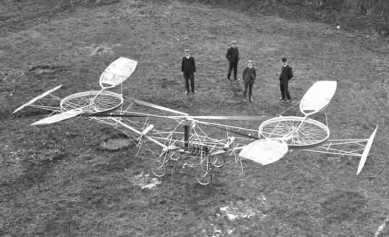 Peringatan 118 Tahun: Cornu Helicopter, Penerbangan Vertikal Bersejarah Pertama di Dunia