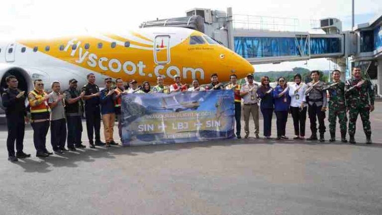 2x Seminggu, Scoot Buka Penerbangan Langsung Singapura – Labuan Bajo
