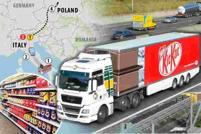 Pencurian Manis! 400.000 Batang KitKat Raib Saat Perjalanan Truk dari Italia Menuju Polandia