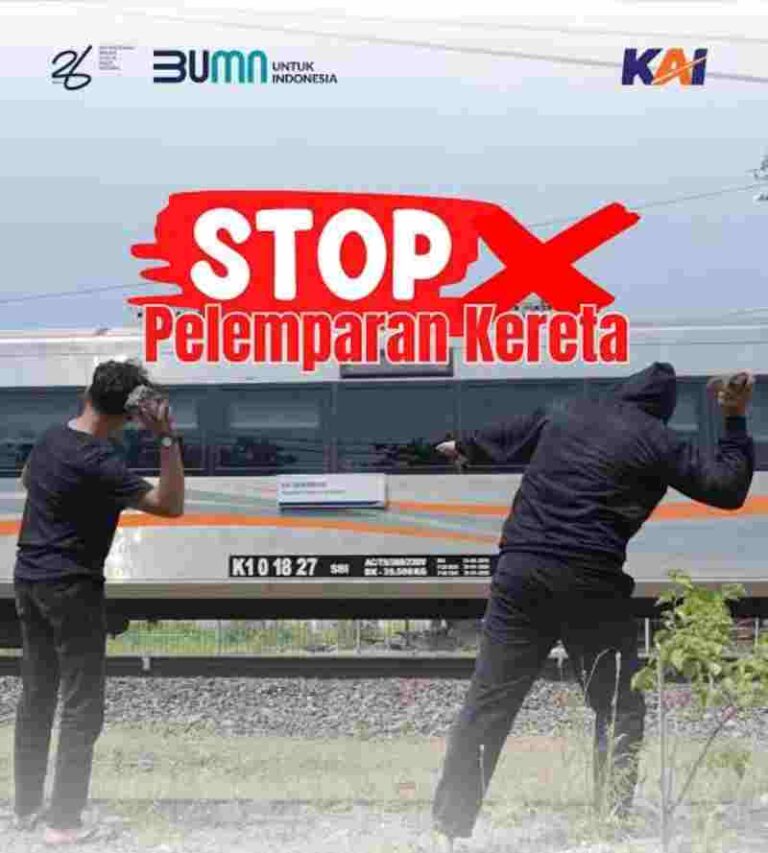 Efek Jera Agar Pelaku Tak Lagi Lempar Batu ke Kereta Api, Hukumannya Tak Tanggung-tanggung