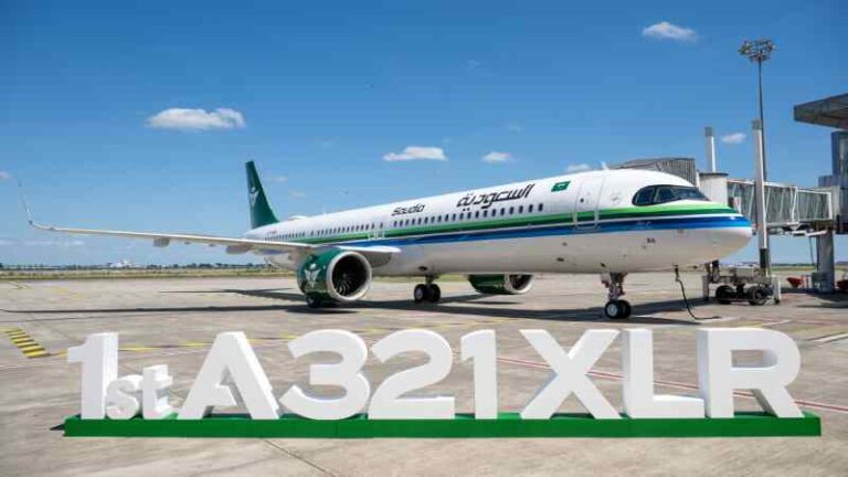 Saudia Resmi Jadi Maskapai Pertama di Timur Tengah dan Afrika yang Operasikan Airbus A321XLR