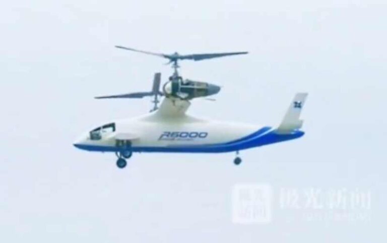 Wahana Tiltrotor Tanpa Awak R6000 Buatan Cina Sukses Jalani Terbang Bebas Perdana