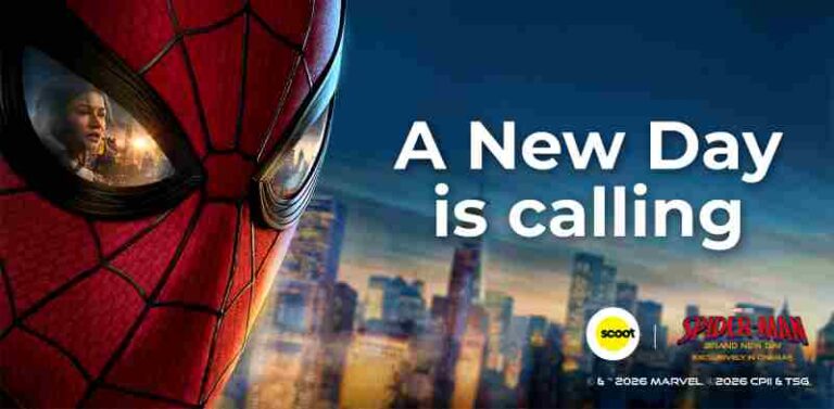 Gandeng Sony Pictures, Maskapai Scoot Luncurkan Pesawat Tematik Spider-Man untuk Rute Jarak Jauh dan Pendek